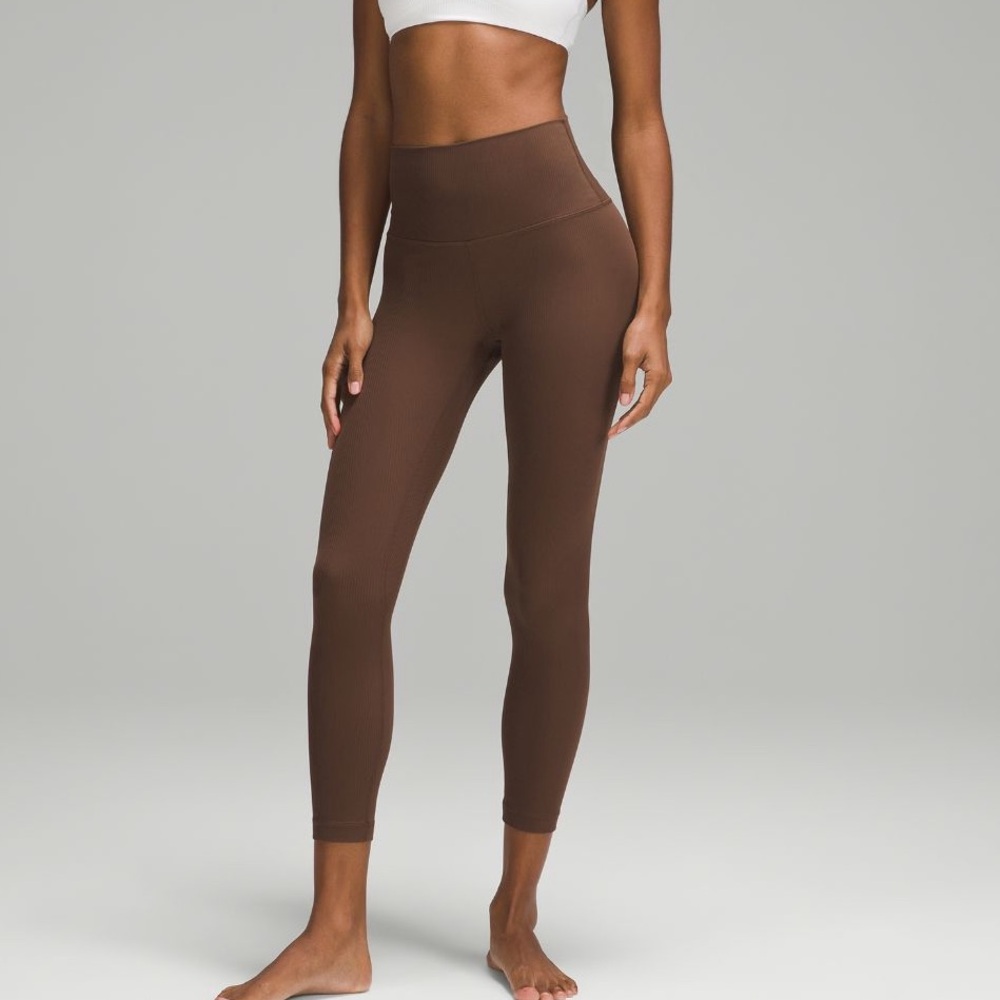 Lululemon Align Ribbed Leggings Sz 4 25inch
